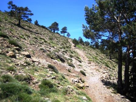 Llegando a la cima del Penyagolosa